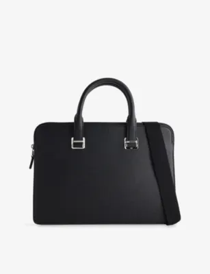 DUNHILL Cadogan Single-Gusset Leather Document Case