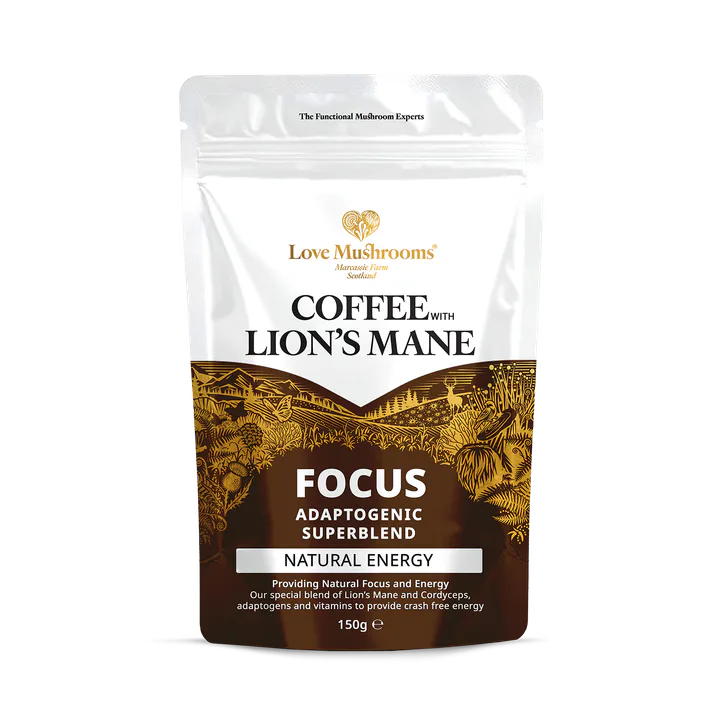 Love Mushrooms Love Mushroom Lion's Mane Focus Coffee 150g