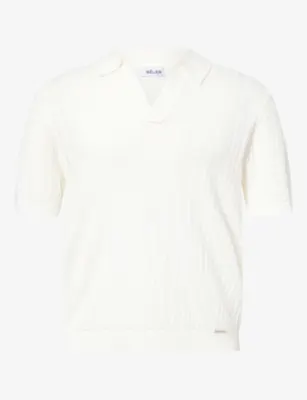 BELIER Enzo Knitted Polo Shirt