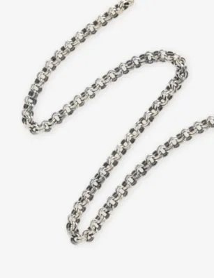 SERGE DENIMES Maille Sterling-Silver Chain Necklace detail 3