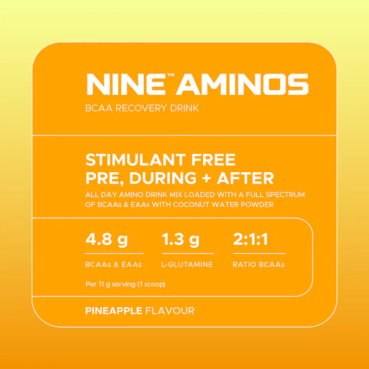 USN Nine Aminos Pineapple 330g detail 2
