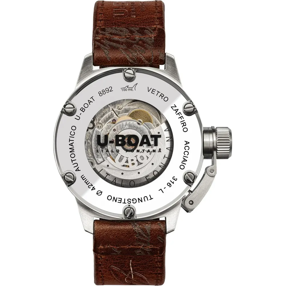 U-Boat Classico 42mm Tungsteno Black in Beige, additional product view 2