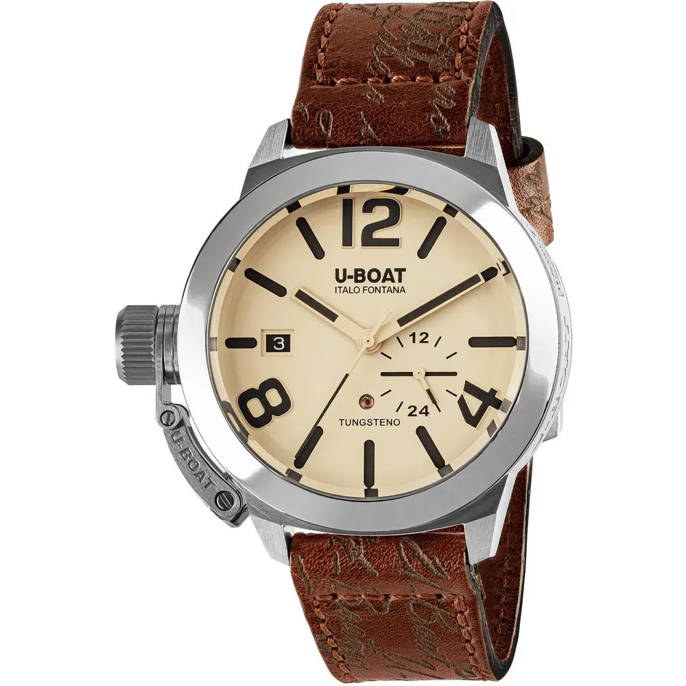 U-Boat Classico 42mm Tungsteno Black in Beige – Accessories