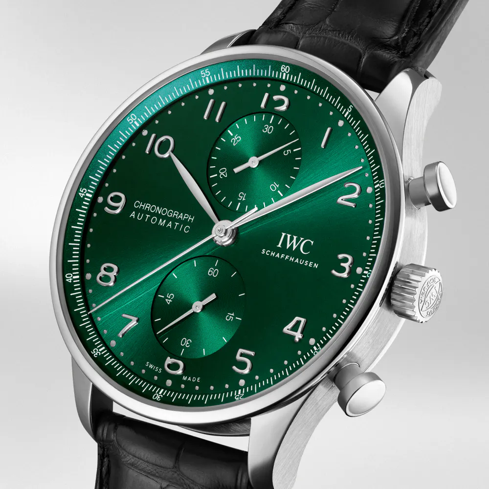 IWC Portugieser Chronograph detail 2