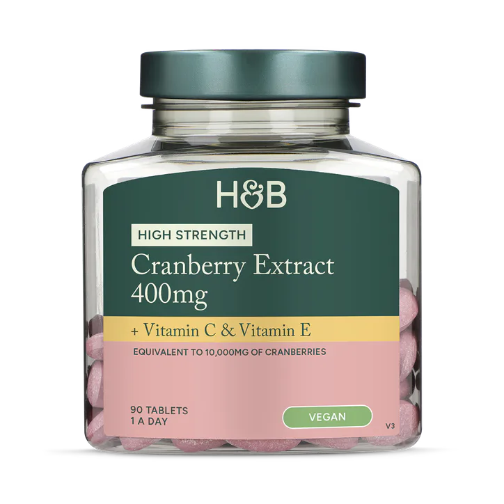 For Him High Strength Cranberry Extract 400mg 90 Tablets detail 2