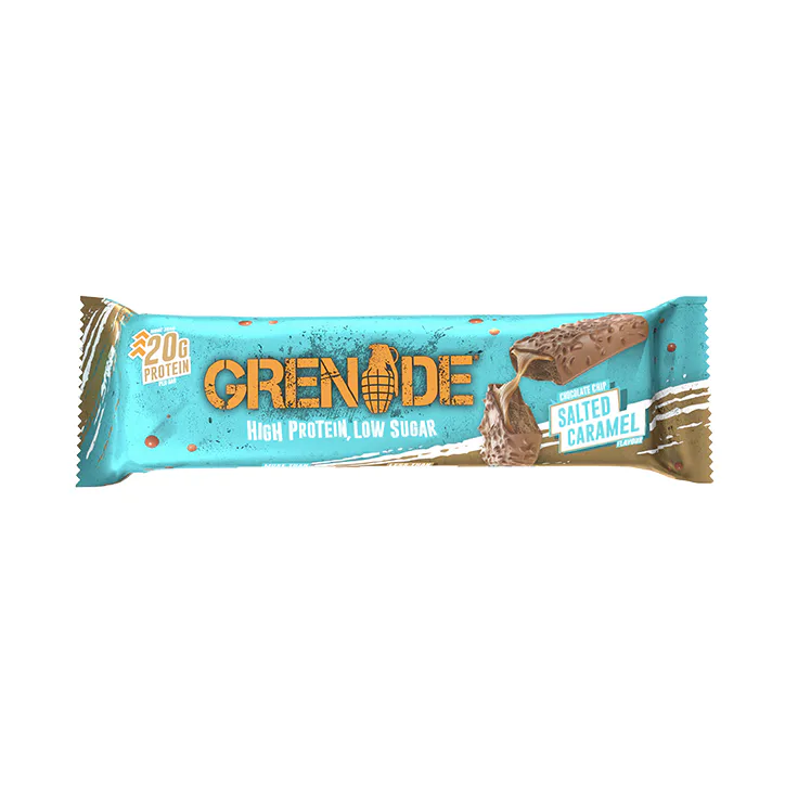 Grenade Choc Chip Salted Caramel Protein Bar 12 x 60g detail 2