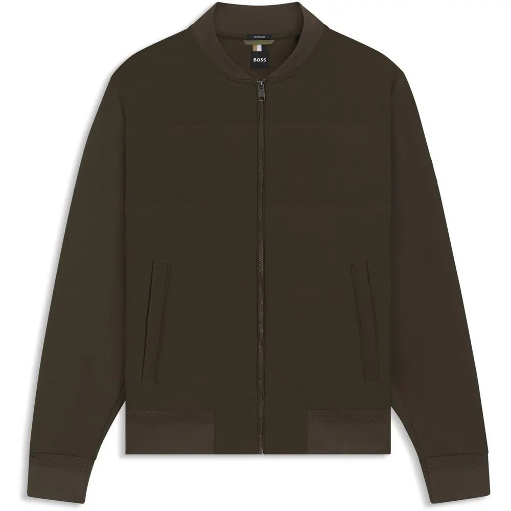 Boss Men's HBB Skiles100 Full Zipped Sweatshirt, Padded Front, Pockets
