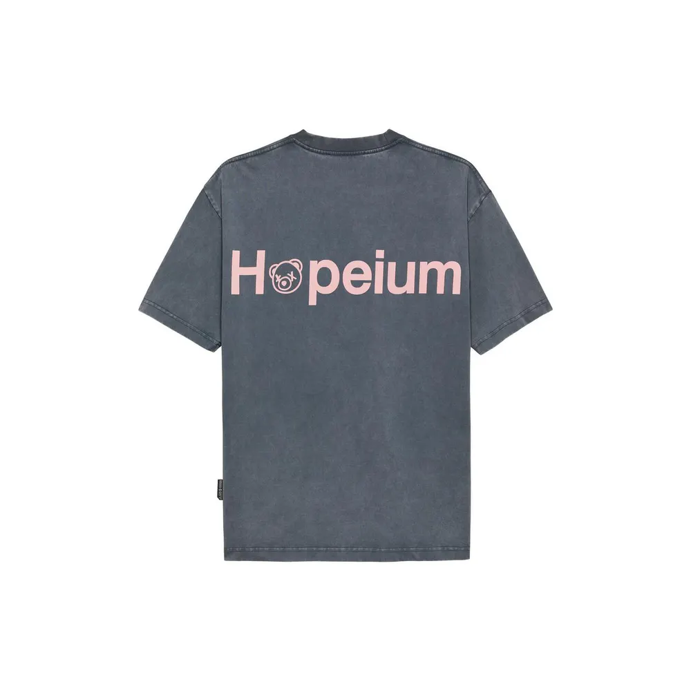 Hopeium Hopeium LG Heavy Tee Sn64 in Washed Grey, additional product view 2
