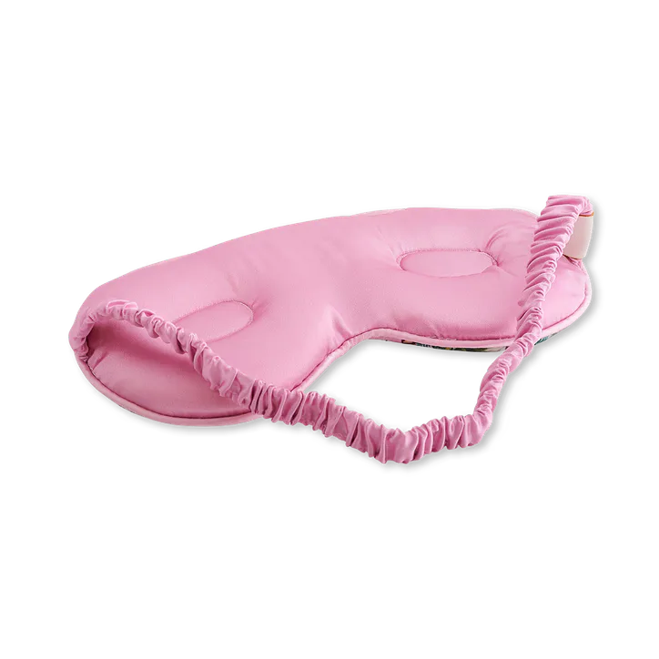 Smug Cloud Padded Satin Sleep Mask Tiger, additional product view 2