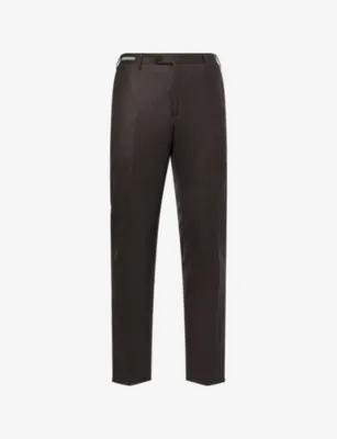 CORNELIANI Regular-Fit Straight-Leg Wool Trousers