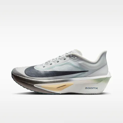 Nike Zoom Fly 6 Men's Road-Racing Shoes - Pure Platinum/Grey Fog/Ice Peach/Dark Obsidian