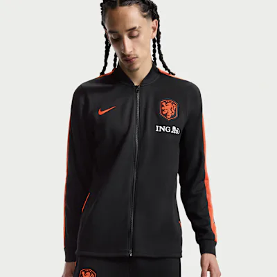 Nike Netherlands Strike Men's Nike Dri-FIT Football Knit Tracksuit - Black/Hyper Crimson/Hyper Crimson/Hyper Crimson in Black/Hyper Crimson/Hyper Crimson/Hyper Crimson – Nike men's
