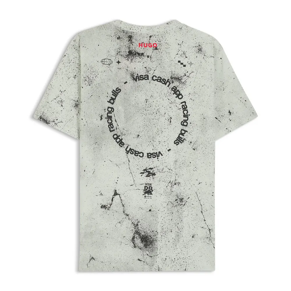 Hugo Men's VCARB Icon Cotton Short-Sleeve Crew-Neck T-Shirt detail 2