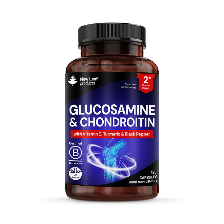 New Leaf Products Glucosamine & Chondroitin Complex 120 Capsules