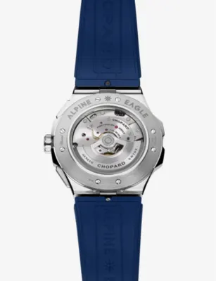 CHOPARD 298609-3003 Alpine Eagle stainless-steel automatic watch detail 2