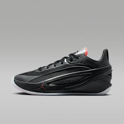 Jordan Luka 5 Basketball Shoes - Black/Bright Crimson