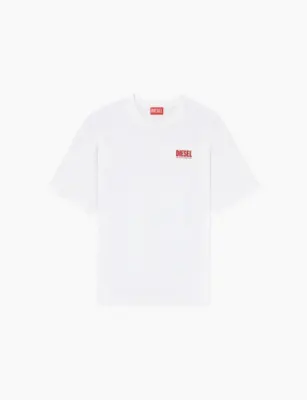 DIESEL T-Boxt Bisk Brand-Print Cotton-Jersey T-Shirt