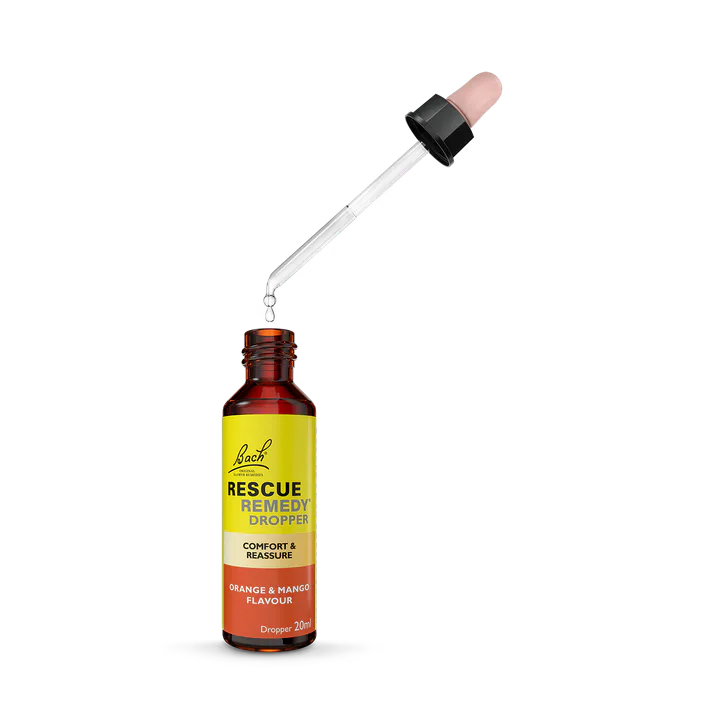 Bach Original Flower Remedies Rescue Rescue Remedy Orange & Mango Dropper 20ml detail 2