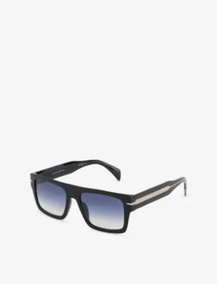 EYEWEAR BY DAVID BECKHAM DB 7161/S Square-Frame Acetate Sunglasses detail 3