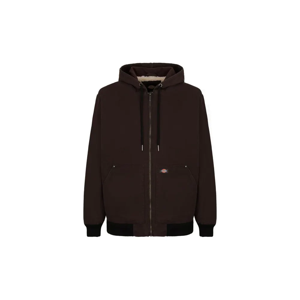 Dickies Men's Cotton Hooded Long Sleeve Field Jacket