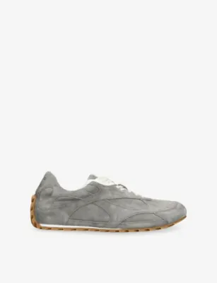 BOTTEGA VENETA Orbit Flash Suede Trainers - EUR 44 / 10 UK MEN in GREY – Mens | Trainers | Lace up trainers