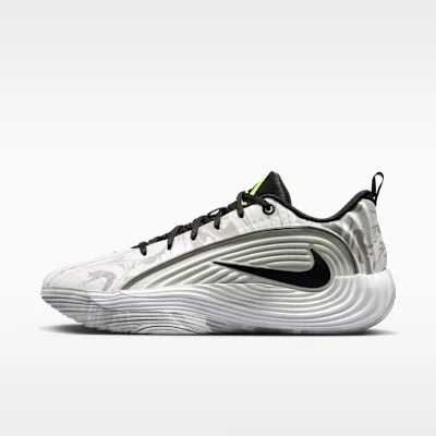 Nike Giannis Immortality 5 Basketball Shoes - White/Off-White/Light Smoke Grey/Metallic Silver