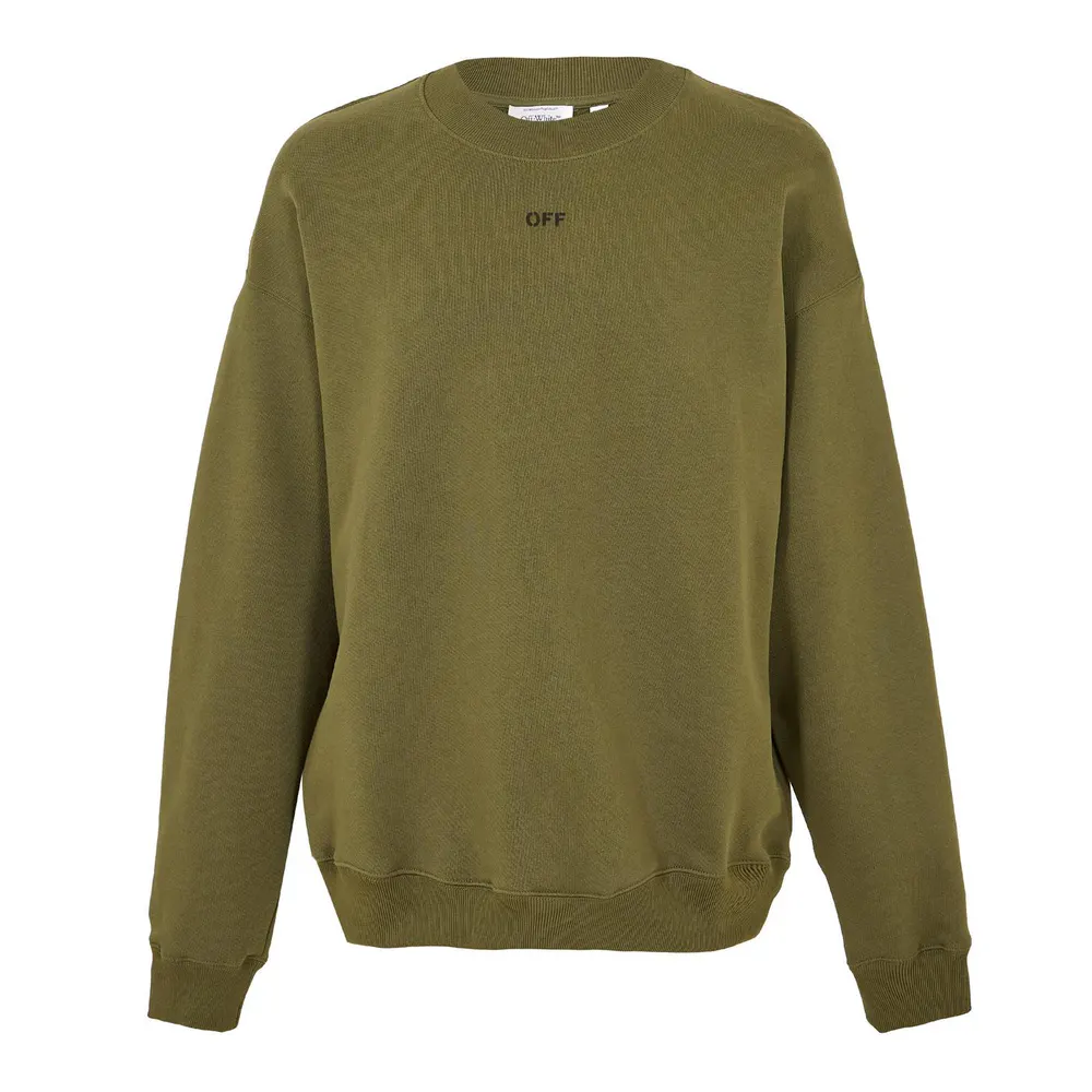 Off White Men's Skate Relaxed Fit Crew Sweatshirt