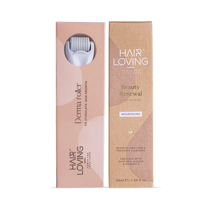 Hair Loving Beauty Renewal Hair Conditioning Bundle for Hair Growth – Rosemary-Infused Hair Growth Oil & Derma Roller detail 3