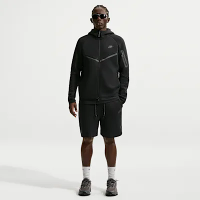 Nike Tech Men's Fleece Shorts - Black/Black in Black/Black – Nike men's and unisex