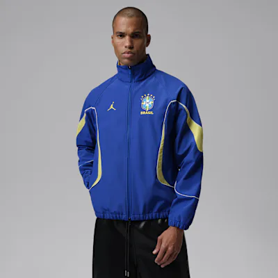 Jordan Men's Anthem Jacket - Old Royal/Yellow Pulse/White/Infrared 23