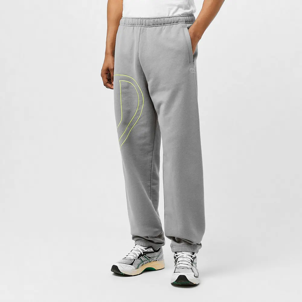 Diesel Men's Closed Cuff Fleece Relaxed Fit Joggers detail 3