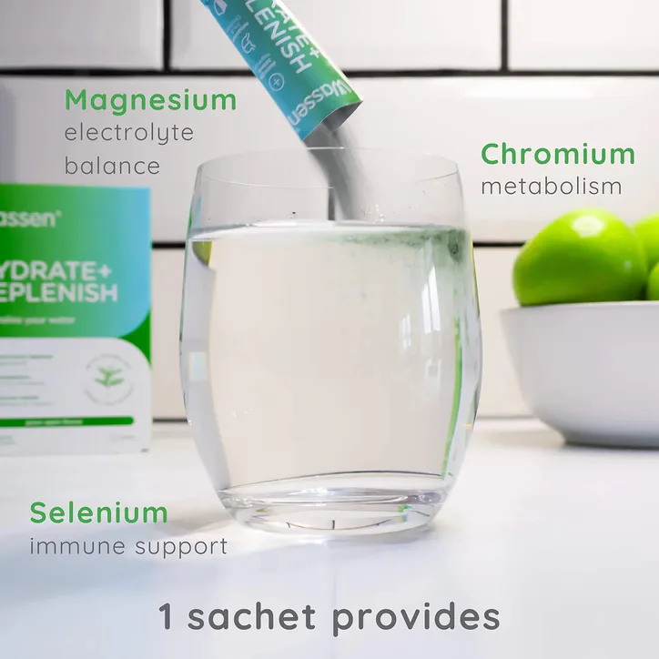Wassen Hydrate & Replenish Electrolytes - 14no. Sachets, additional product view 2