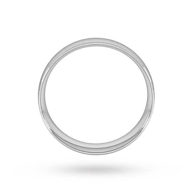 For Him 6mm Traditional Court Standard Wedding Ring In 18 Carat Yellow Gold, additional product view 3