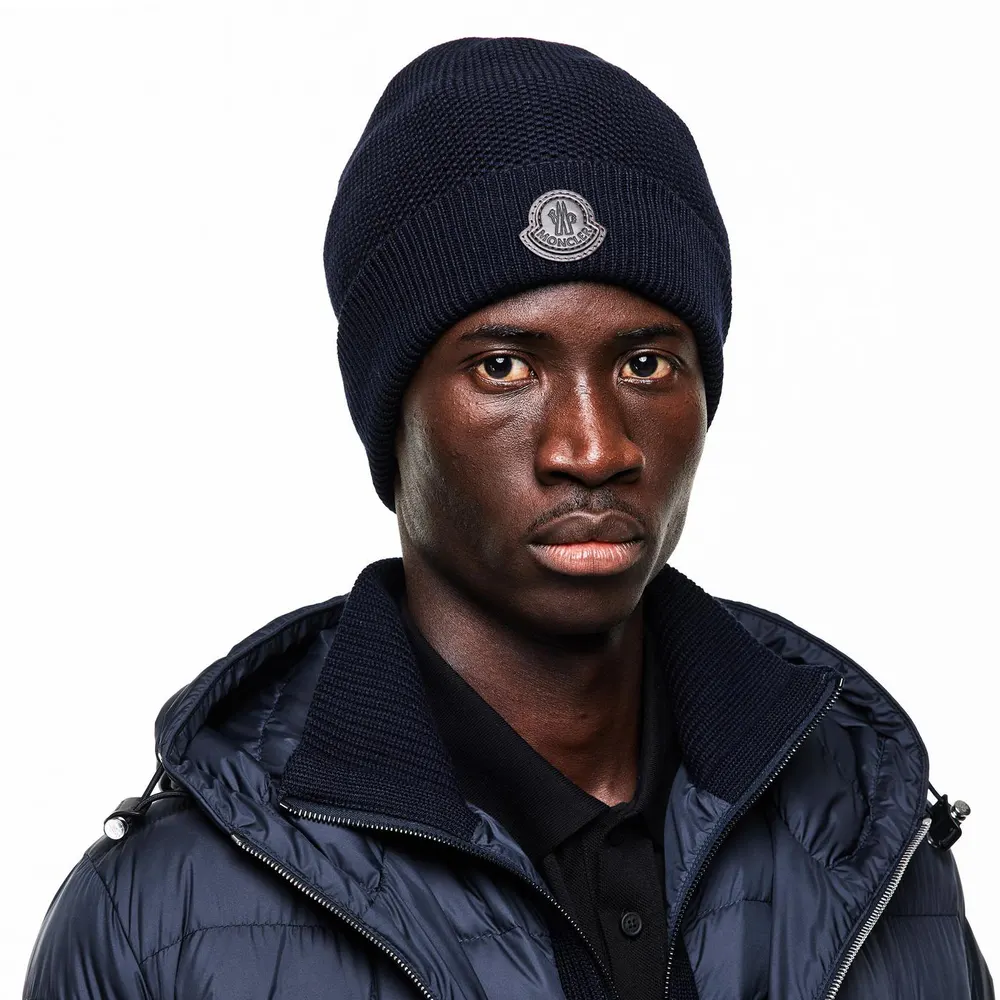 Moncler Men's Edit Beanie detail 3