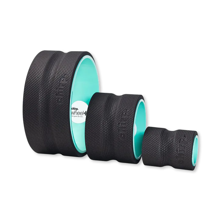 Chirp Wheel+ 3-Pack Stretch & Massage Wheels – Active Nutrition > Sports Accessories > Fitness Equipment