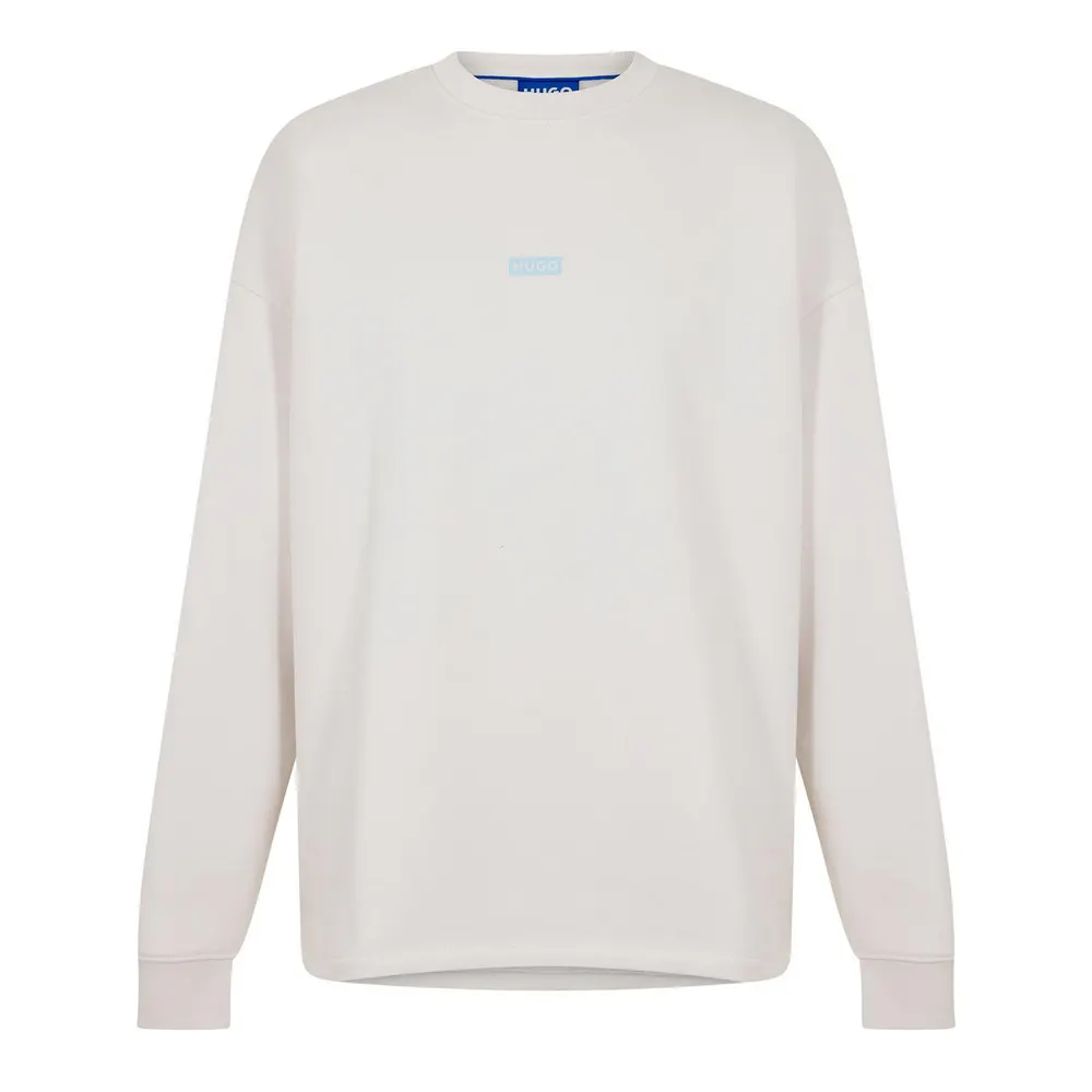 Hugo Men's Naviu Blue Crew Sweatshirt