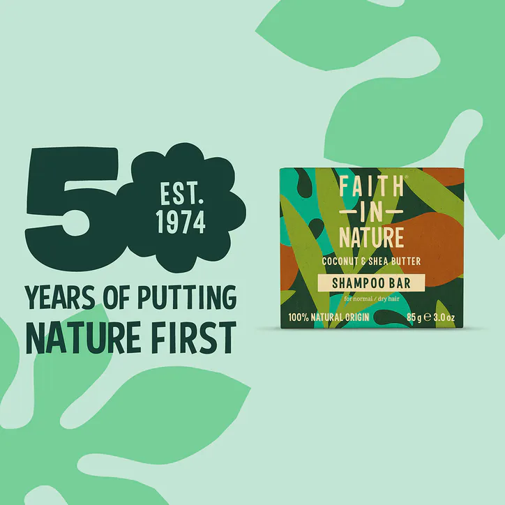 Faith in Nature Shampoo Bar for Dry Hair Coconut & Shea Butter 85g detail 2