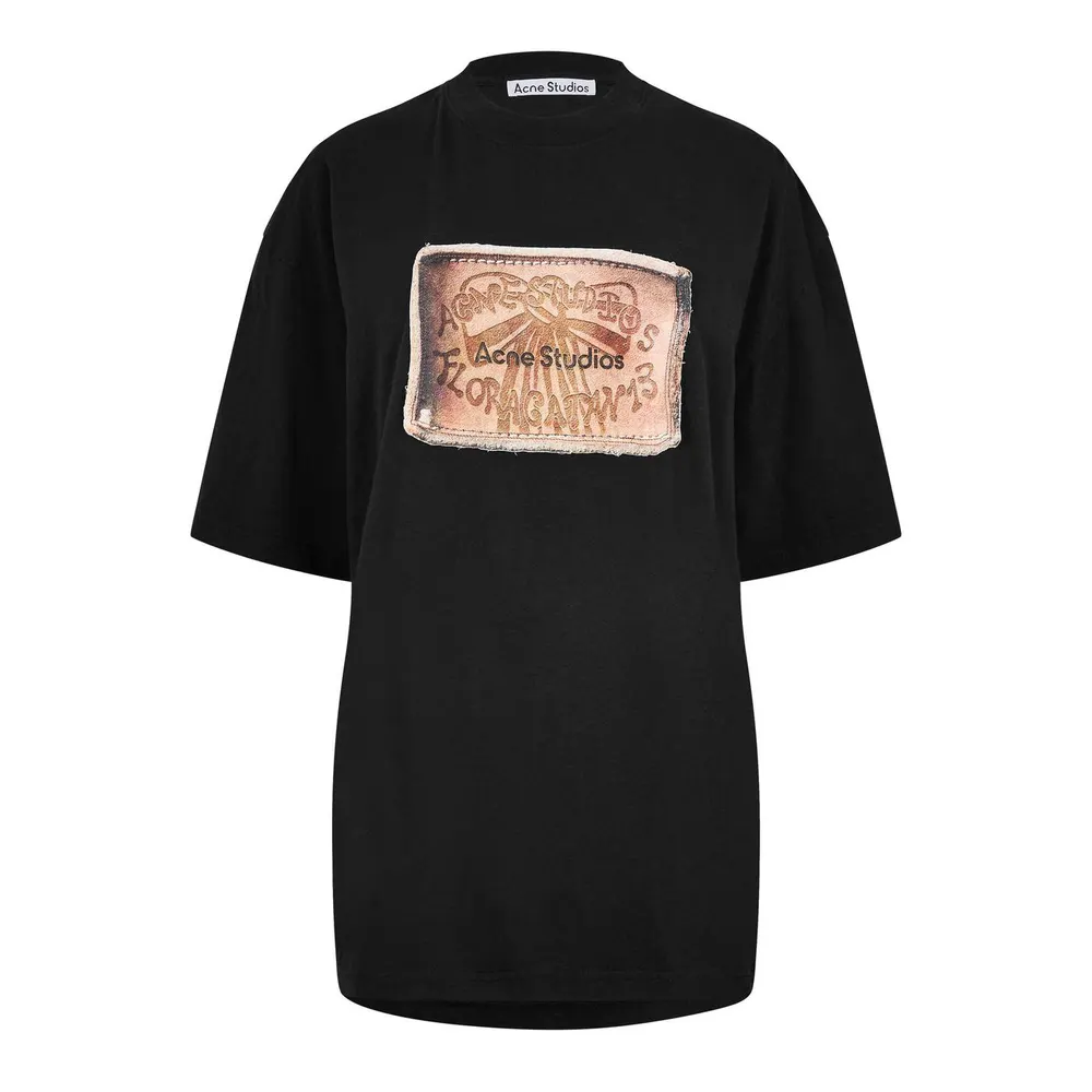 Acne Studios Men's Label Oversized T-Shirt