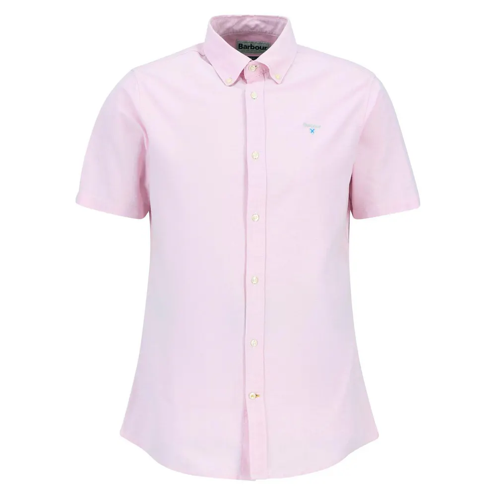 Barbour Mens Oxtown Shirt in Pink PI51 – Clothing