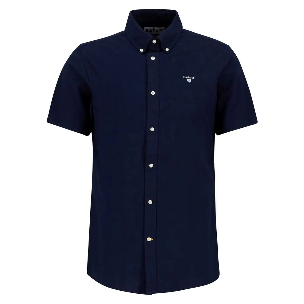Barbour Mens Oxtown Shirt in Navy NY91 – Clothing