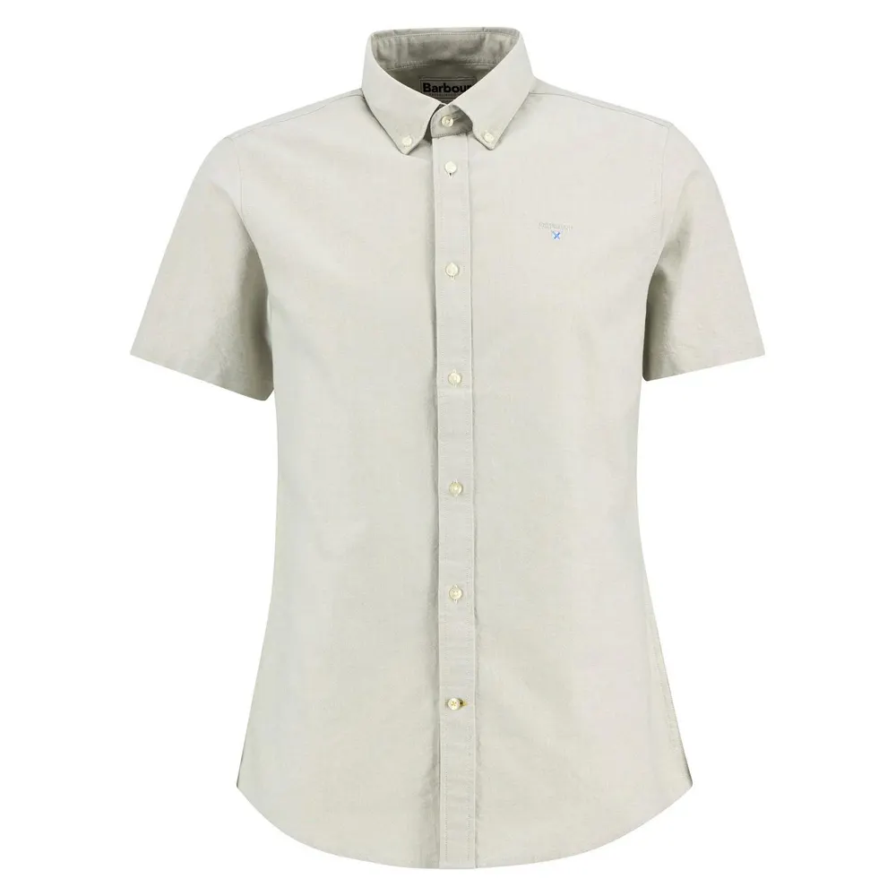 Barbour Mens Oxtown Shirt in Sea Green GN63 – Clothing