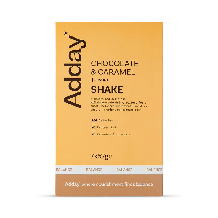 Adday Shake Chocolate & Caramel 7 x 57 g