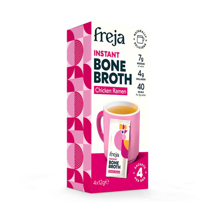 Freja Instant Bone Broth Sachets Chicken Ramen Chicken 4 x 12 g, additional product view 3