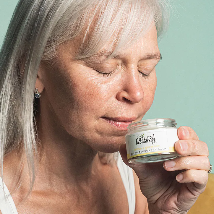 Natural Deodorant Co. The Natural Deodorant Co Clean Deodorant Balm Lemon & Geranium 55g detail 2