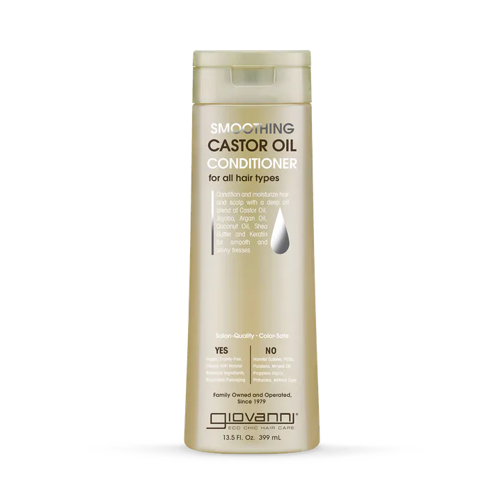 Giovanni Smoothing Castor Oil Conditioner 399ml – Beauty