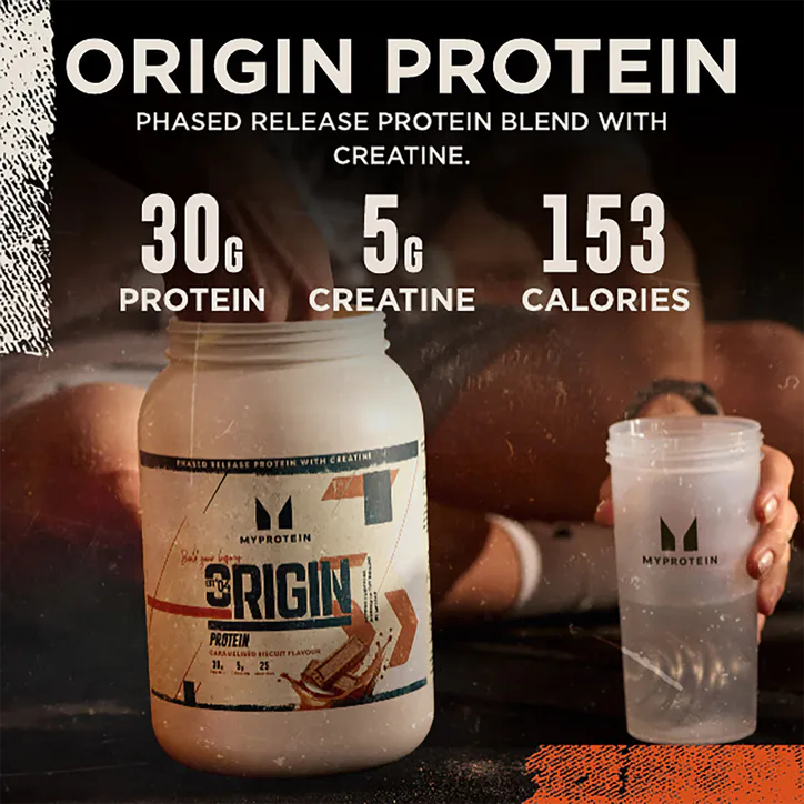 Myprotein Origin Protein Caramelised Biscuit 1.2kg detail 2
