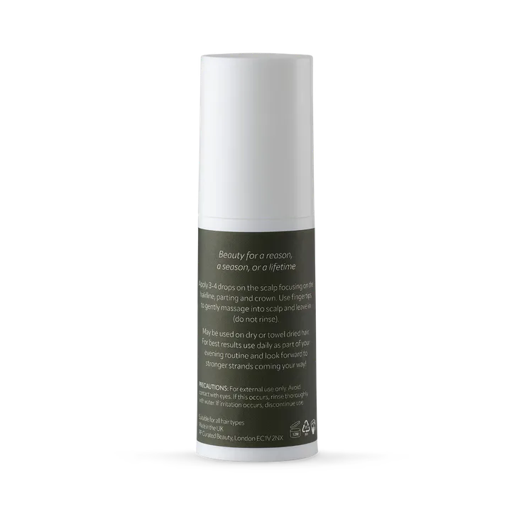 Curated Beauty London ROOT FORCE Scalp Strengthening Serum, 30ml detail 2