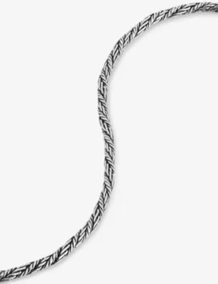 NINETWOFIVE Nadir Sterling-Silver Rope Necklace detail 3