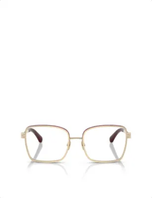 CHANEL CH2219 Rectangle Metal Clear Optical Glasses