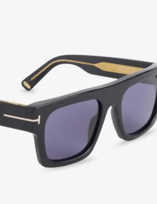TOM FORD FT0711 Icon Square-Frame Acetate Sunglasses detail 2
